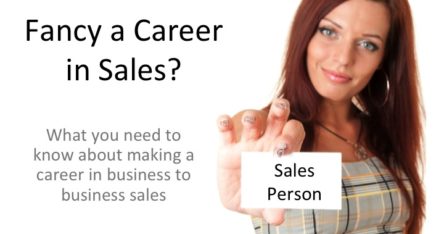 Career in sales